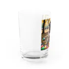 smoking-alcoholのパグライフ Water Glass :left