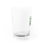 ぷぷオレンジのわんわん美容室 Water Glass :left