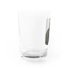 ポチオのトイレの上のポチオ Water Glass :left