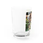 neeeeeeの草と犬 Water Glass :left