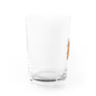 maru-marumochiのリスさん Water Glass :left