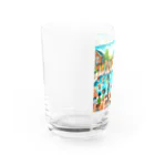 sallysanaのプールびらき Water Glass :left