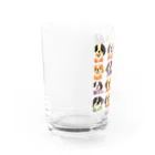 ハワイライフのアロハシャツ犬 Water Glass :left