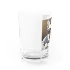 SI-SAAのおやすみBOSS犬 Water Glass :left