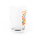 癒しのショップの夢の中の柴犬 Water Glass :left