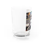 ２５GoodsShopのミキサー猫A Water Glass :left