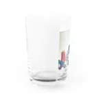 ひぐらし商店の雨上がりのヨコハマ Water Glass :left