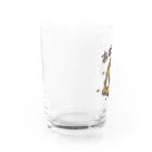 やべーべや公式SUZURIグッズのあずましい Water Glass :left