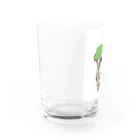 2匹の愉快なハム達のおうか Water Glass :left