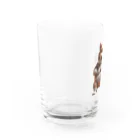 cat__ch2のやる気猫 Water Glass :left