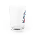 きぐるみあにまるず！のハート抱っこ着ぐるみネコ Water Glass :left