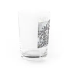 White-Holeのライトランゲージアート Water Glass :left