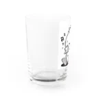 気ままの社長のあひるちゃん Water Glass :left