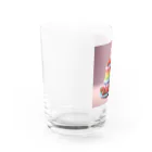 さくまドロップスのレインボーケーキ Water Glass :left