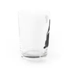 jastice1037の見返り犬ジャスティス Water Glass :left