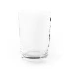 着る文字屋のクレー射撃魂 Water Glass :left