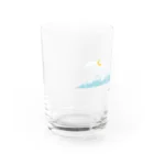 atelier sukha × soraumi Illustrationのatelier sukha 月とアルプス Water Glass :left