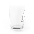 ほかほかしろくまのあったかざっかやのエッグシャンなしろくま Water Glass :left