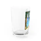 Ppit8のやっぱりリゾートは最高！ Water Glass :left