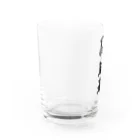 着る文字屋の闘球魂 Water Glass :left