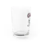 ぽんちぇのお店のルルララGoat! Water Glass :left