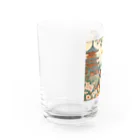 tamabestの浮世絵風美人図 Water Glass :left