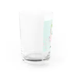 清水ミラノのボンネットユニコーンガール Water Glass :left