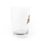soiのuma and shika Water Glass :left