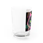 ねこLINEのニャオンカラー Water Glass :left