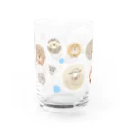 Tomomi Fujiiのずんぐり屋のまんまる〜ず みんな Water Glass :left