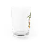 ZKBクエストSHOPのフラダンサー（アルパカ） Water Glass :left