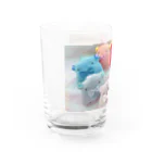 jellyfish by liccaのふわめんグラス Water Glass :left