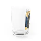 Ppit8の月夜の夜に Water Glass :left