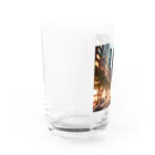 mi305090509_のスタイリッシュな猫 Water Glass :left