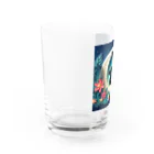 ココナッツアイランド©️のウミガメ Water Glass :left