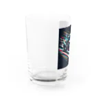 鷹鷹のスピードライン Water Glass :left