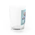 MsArtShopのISTJのトイプードル Water Glass :left