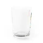 乾杯がーるずSHOPのKanpaiGirl「梅酒ロックちゃん」グラス Water Glass :left