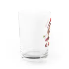 乾杯がーるずSHOPのKanpaiGirl「クリスマスちゃん」グラス Water Glass :left