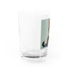 Taka Maker's のお座り子猫 Water Glass :left