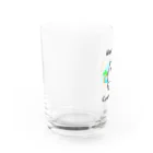 Momotamaのグッズ：サーファーねこ部長「Wave backs, Come on now.」 Water Glass :left