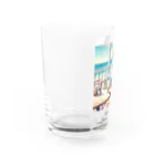 trypsin8080の浜辺のカフェで Water Glass :left