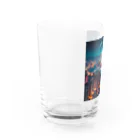 Teesignsの月夜に輝く未来都市 Water Glass :left