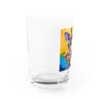 AQUAMETAVERSEのポップでおしゃれなキリン Water Glass :left