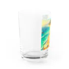 Rパンダ屋の「夏のビーチグッズ」 Water Glass :left