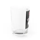 Ik0220の黒クマさんからのプレゼント Water Glass :left