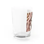 cat_smart_lifeの猫×睡眠×癒し Water Glass :left