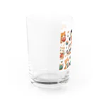 lanboの猫ちゃん大家族 Water Glass :left