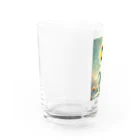 takapoonの「朝日の中の希望」 Water Glass :left