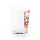 かめのオアシスのかめっち夏祭りへ行く Water Glass :left